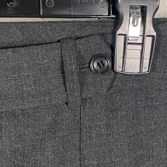 Ann Taylor Dress Pants‎ Grey Tailored Stretch Career Wear Sz 4 - Picture 4 of 13